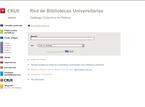 Rebiun en linea : Red de bibliotecas universitarias