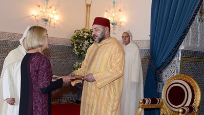 SM le Roi reçoit à Marrakech plusieurs ambassadeurs étrangers SM le Roi reçoit à Marrakech plusieurs ambassadeurs étrangers
