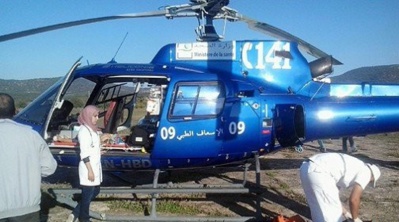 Province d’Al Haouz : Évacuation héliportée d’un patient dans un état critique vers Marrakech Province d’Al Haouz : Évacuation héliportée d’un patient dans un état critique vers Marrakech
