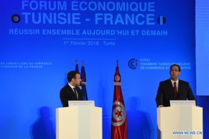 La France compte doubler ses investissements en Tunisie, selon Emmanuel Macron La France compte doubler ses investissements en Tunisie, selon Emmanuel Macron