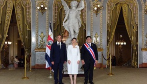 El Malki représente SM le Roi à la cérémonie d'investiture du nouveau président costaricain Carlos Alvarado
