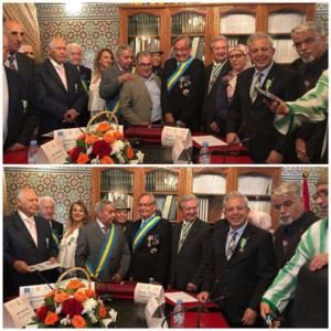 "L'Ordre Lafayette" présent au Maroc "L'Ordre Lafayette" présent au Maroc