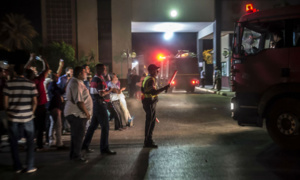 Forte explosion dans un réservoir chimique près de l’aéroport du Caire Forte explosion dans un réservoir chimique près de l’aéroport du Caire
