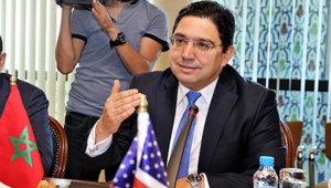 En sponsorisant le "Polisario", l'Iran aspire à étendre son pouvoir hégémonique en Afrique du nord et de l’Ouest (Nasser Bourita) En sponsorisant le "Polisario", l'Iran aspire à étendre son pouvoir hégémonique en Afrique du nord et de l’Ouest (Nasser Bourita)