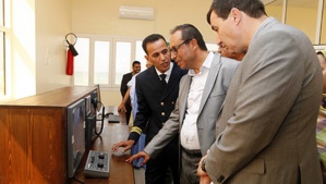 Province de Boujdour: Amara visite le chantier de réalisation d'un tronçon de la route Laâyoune-Dakhla Province de Boujdour: Amara visite le chantier de réalisation d'un tronçon de la route Laâyoune-Dakhla