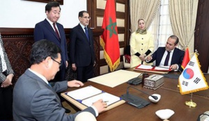 Signature à Rabat de six accords de partenariat entre le Maroc et la Corée du Sud Signature à Rabat de six accords de partenariat entre le Maroc et la Corée du Sud