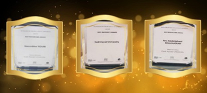 L’Université Cadi Ayyad et ses Chercheurs Feu Pr.Abdelghani BELLOUQUID et le Pr.Nasrrddine YOUBI primés lors du "Research Excellence Day 2019"  - CP