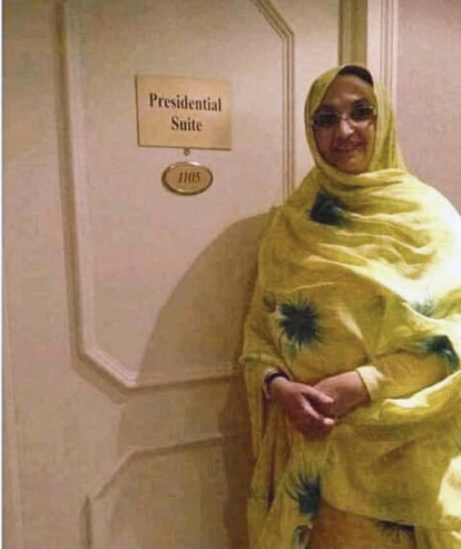 Aminatou Haidar s’offre du bon temps au frais du peuple algérien Aminatou Haidar s’offre du bon temps au frais du peuple algérien