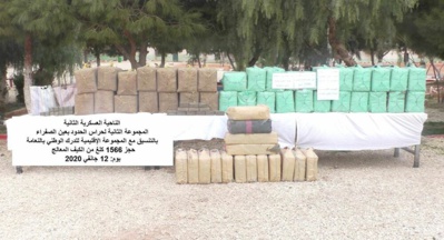 Maroc : saisie de près de trois tonnes de résine de cannabis au sud du pays Maroc : saisie de près de trois tonnes de résine de cannabis au sud du pays