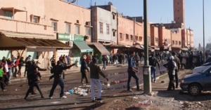 Marrakech : Heurts et Violences dans une manifestation contre la cherté de l’électricité Marrakech : Heurts et Violences dans une manifestation contre la cherté de l’électricité