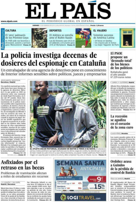 “La police enquête sur des dizaines de dossiers d’espionnage en Catalogne” “La police enquête sur des dizaines de dossiers d’espionnage en Catalogne”