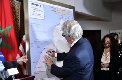 Camouflet magistral infligé aux ennemis du Maroc par les Etats-Unis d’Amérique sur le dossier du Sahara marocain Camouflet magistral infligé aux ennemis du Maroc par les Etats-Unis d’Amérique sur le dossier du Sahara marocain