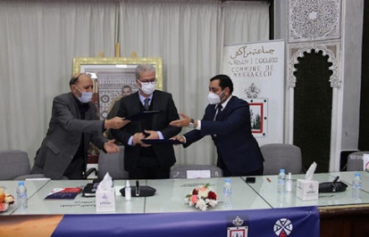 Marrakech : Signature de la convention relative à la gestion déléguée des services de propreté Marrakech : Signature de la convention relative à la gestion déléguée des services de propreté