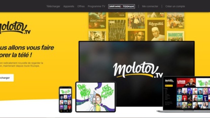 La plateforme française de télévision Molotov se lance à l'international La plateforme française de télévision Molotov se lance à l'international
