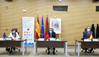 Le Maroc et l'Espagne vont sécuriser le transport routier de marchandises dangereuses Le Maroc et l'Espagne vont sécuriser le transport routier de marchandises dangereuses