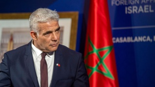 Israeli Foreign Minister Visits Beth-El Synagogue in Casablanca Israeli Foreign Minister Visits Beth-El Synagogue in Casablanca