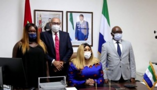 Installation of Zainab Candy, Consul General of Sierra Leone in Dakhla Installation of Zainab Candy, Consul General of Sierra Leone in Dakhla