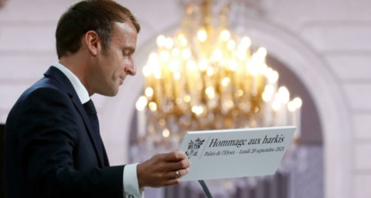 Macron "demande pardon" aux harkis et annonce une loi de réparation Macron "demande pardon" aux harkis et annonce une loi de réparation