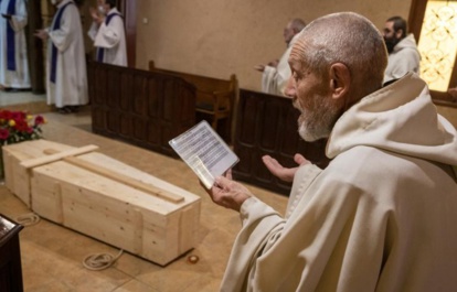 Le dernier moine rescapé du massacre de Tibhirine inhumé dans l'Atlas marocain Le dernier moine rescapé du massacre de Tibhirine inhumé dans l'Atlas marocain