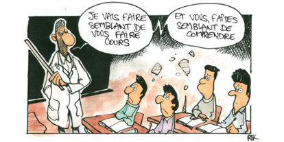 Ecole: les élèves ne comprennent pas ce qu’on leur enseigne! Ecole: les élèves ne comprennent pas ce qu’on leur enseigne!