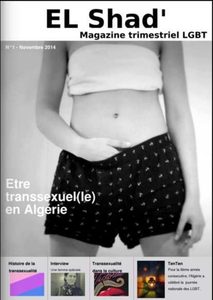 Sortie du premier magazine pour homosexuels en Algérie, ‘El Shad’ Sortie du premier magazine pour homosexuels en Algérie, ‘El Shad’