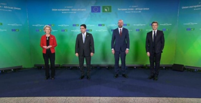 Ouverture à Bruxelles du Sommet UE-UA avec la participation du Maroc Ouverture à Bruxelles du Sommet UE-UA avec la participation du Maroc