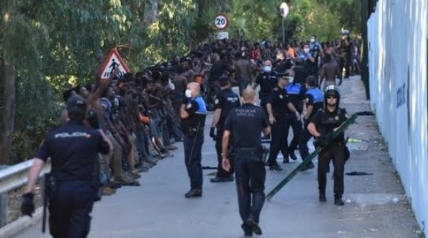 Mais que font des agents des services de renseignement algérien au préside occupé de Sebta ?