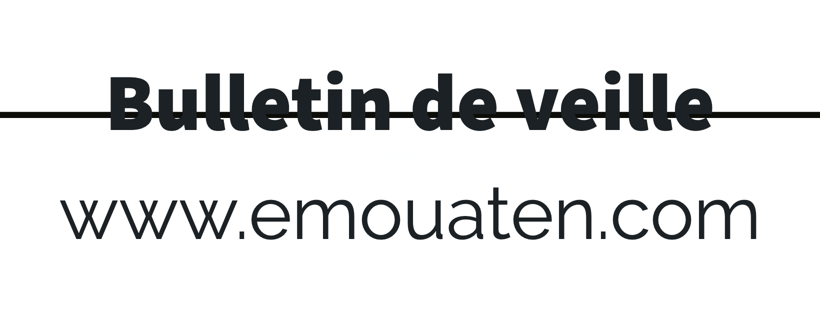 Revue des éditos hebdomadaires