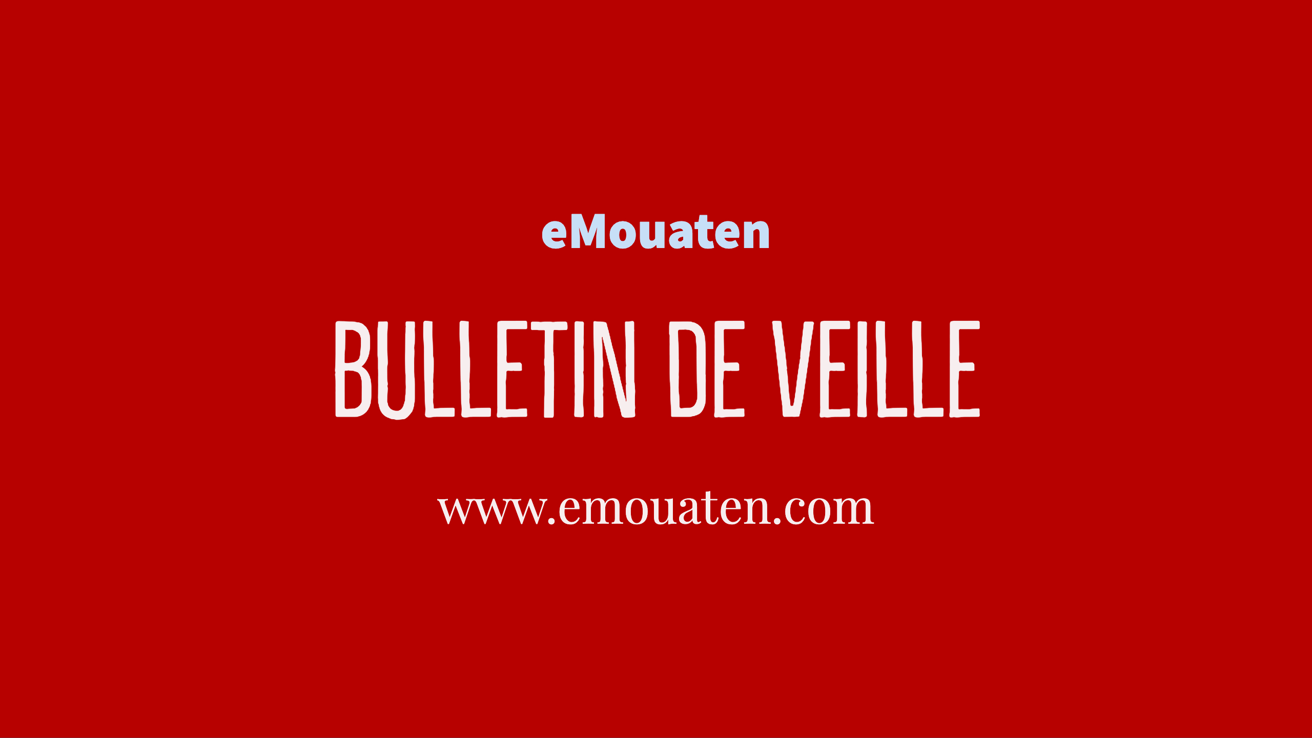 Bulletin économique du Maghreb