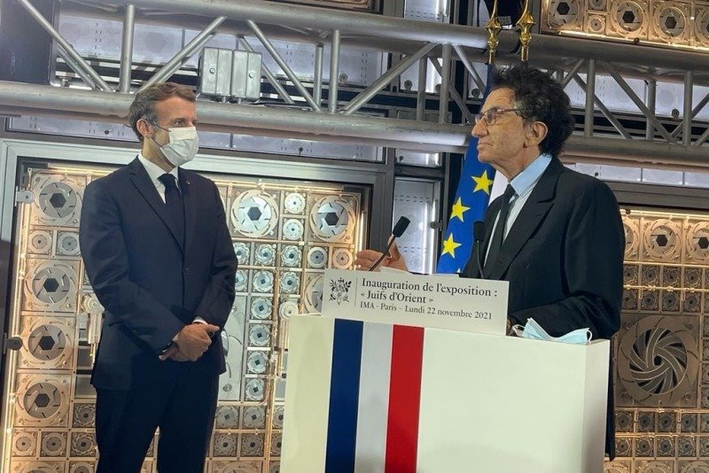 ​Jack Lang appelle devant le Président Macron à reconnaître feu SM Mohammed V "Juste parmi les Nations"