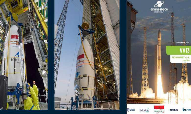 Le Maroc s’apprête à lancer le Satellite Mohammed VI-B