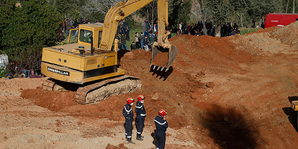 Sauvetage de Rayan: les efforts inlassables ont permis de dépasser un rocher bloquant le passage Sauvetage de Rayan: les efforts inlassables ont permis de dépasser un rocher bloquant le passage