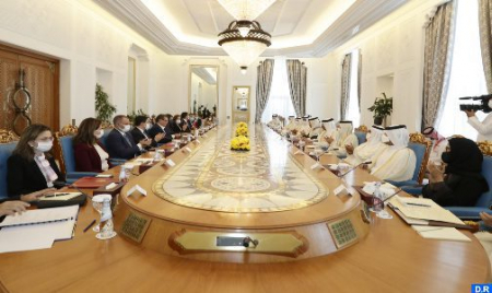 Haute Commission mixte maroco-qatarie: Doha salue le rôle de SM le Roi dans la promotion du développement, de la paix et de la stabilité en Afrique Haute Commission mixte maroco-qatarie: Doha salue le rôle de SM le Roi dans la promotion du développement, de la paix et de la stabilité en Afrique