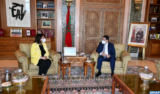 M. Bourita s’entretient avec son homologue libyenne M. Bourita s’entretient avec son homologue libyenne