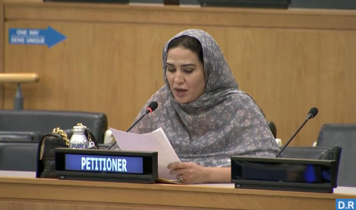 Devant le C24, Mme Khadija Ezaoui met en exergue la dynamique de développement dans les provinces du Sud Devant le C24, Mme Khadija Ezaoui met en exergue la dynamique de développement dans les provinces du Sud