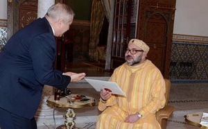 SM le Roi reçoit à Marrakech un émissaire de SM le Roi Abdallah II de Jordanie, porteur d'un message d'invitation au Souverain