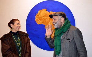 Lisbonne: vernissage de l’exposition "L’Afrique de tout cœur" de l’artiste peintre Mohamed Mourabiti