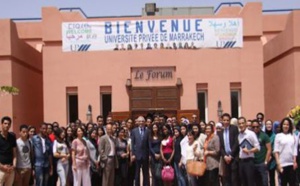 Signature d’une convention de partenariat entre l’Université privée de Marrakech et l’IHECS en Belgique