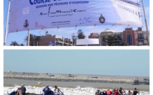 COURSE DE BARQUES DES PECHEURS D'ESSAOUIRA