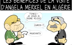 Angela Merkel en Algérie : un petit tour et puis s'en va ! Un point c'est tout !