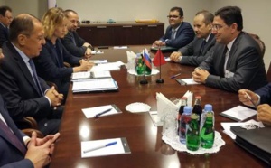 Bourita s'entretient à New York avec son homologue russe Sergey Lavrov