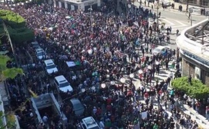 Une marée humaine marche à Alger contre le 5è mandat