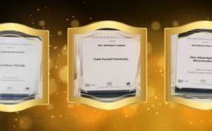 L’Université Cadi Ayyad et ses Chercheurs Feu Pr.Abdelghani BELLOUQUID et le Pr.Nasrrddine YOUBI primés lors du "Research Excellence Day 2019"  - CP