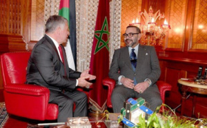Totale Solidarité du Roi Mohammed VI du Maroc avec le Souverain jordanien après la tentative de déstabilisation du Royaume Hachémite