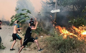 Quarante-deux morts, dont 25 militaires dans des incendies en Algérie