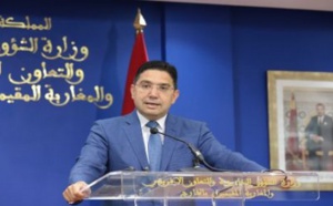 La visita del ministro israelí de AA.EE. a Marruecos refleja el compromiso común con concretar las relaciones bilaterales (Bourita)