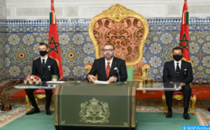 SM el Rey reitera reiterar el aferramiento de Marruecos al proceso político de la ONU