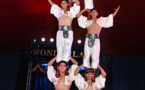Des acrobates marocains de la ‘Casablanca Troup’ en tournée en Grande Bretagne