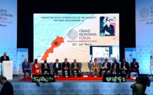 Session du Forum Crans Montana sur "l'Afrique et la coopération Sud-Sud" en mars à Dakhla