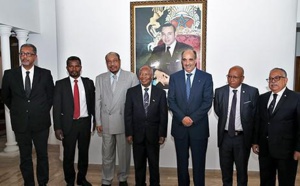 Le Président du Corcas s'entretient à Rabat avec le Président du Sénat malgache